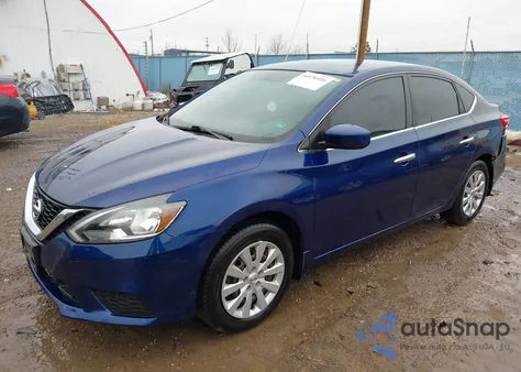 2018 Nissan Sentra S from USA, damaged, VIN 3N1AB7AP5JY332402